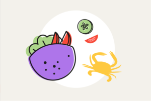 Восемь заведений Петербурга с самой необычной шавермой — в фиолетовом лаваше, с крабовым мясом и длиной в 60 сантиметров