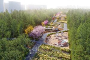 На Охте должны разбить Пейзажный парк. Посмотрите на проект этой зеленой зоны