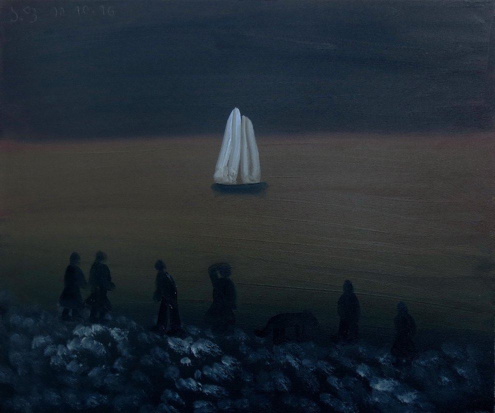 Александр Флоренский. «Батуми. Берег моря»