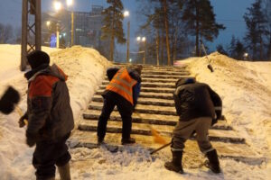 Высота снежного покрова в Петербурге достигла 29 сантиметров. Это максимальное значение за весь зимний сезон