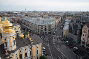 20 мест с панорамным видом на Петербург и пригороды. Башня XIX века с фотозонами, колокольни соборов и смотровая площадка в «Лахта Центре»